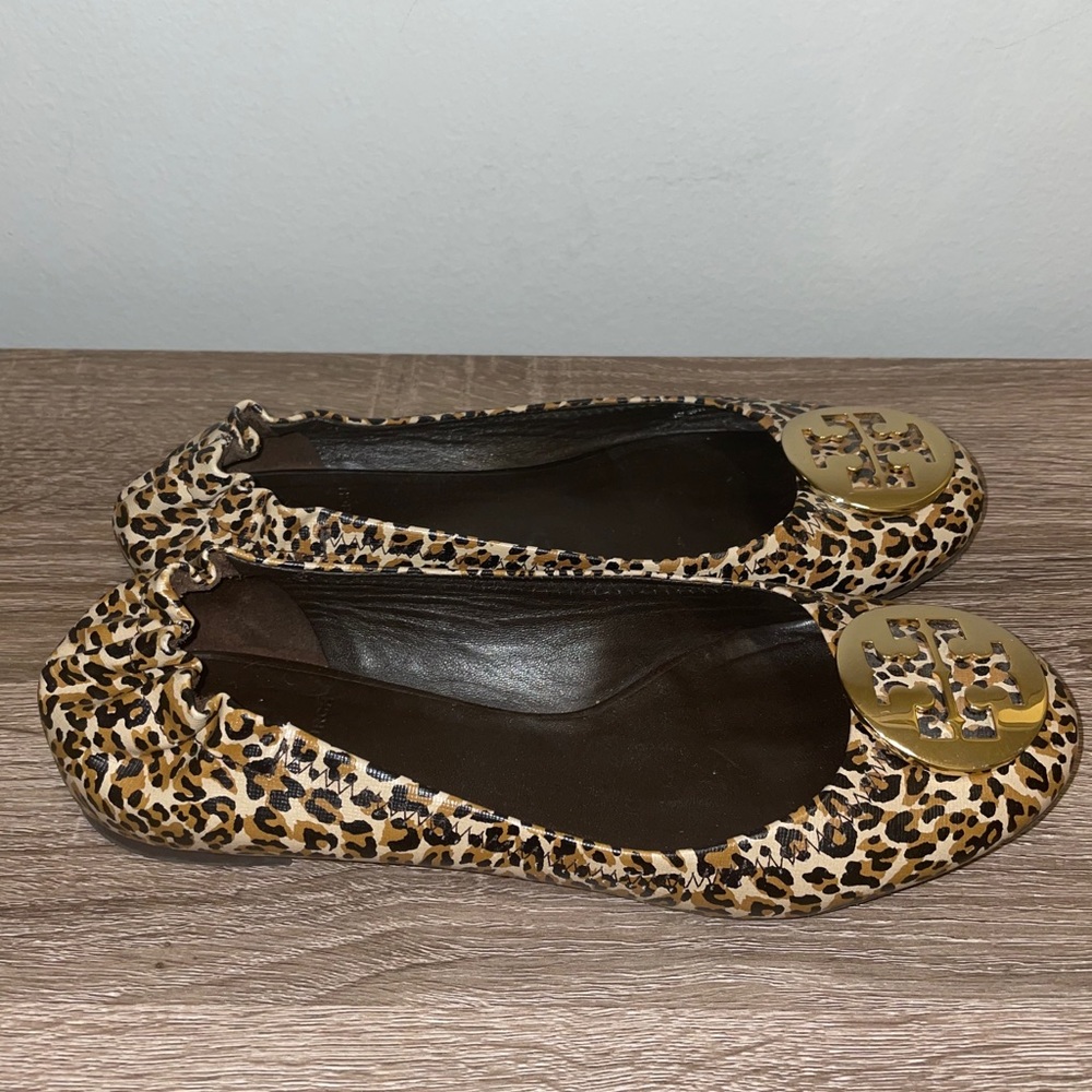 Tory Burch cheetah flats